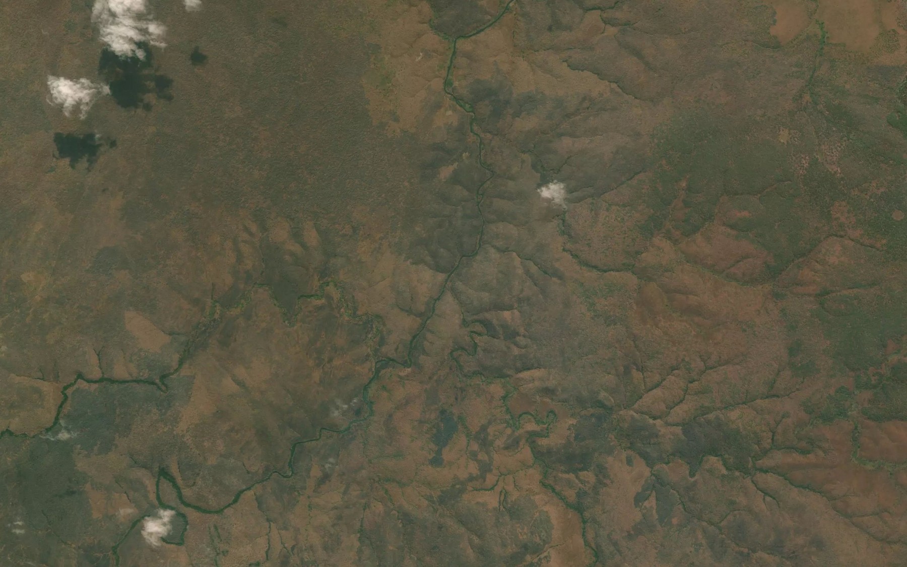 Satellite map of the Lufunu