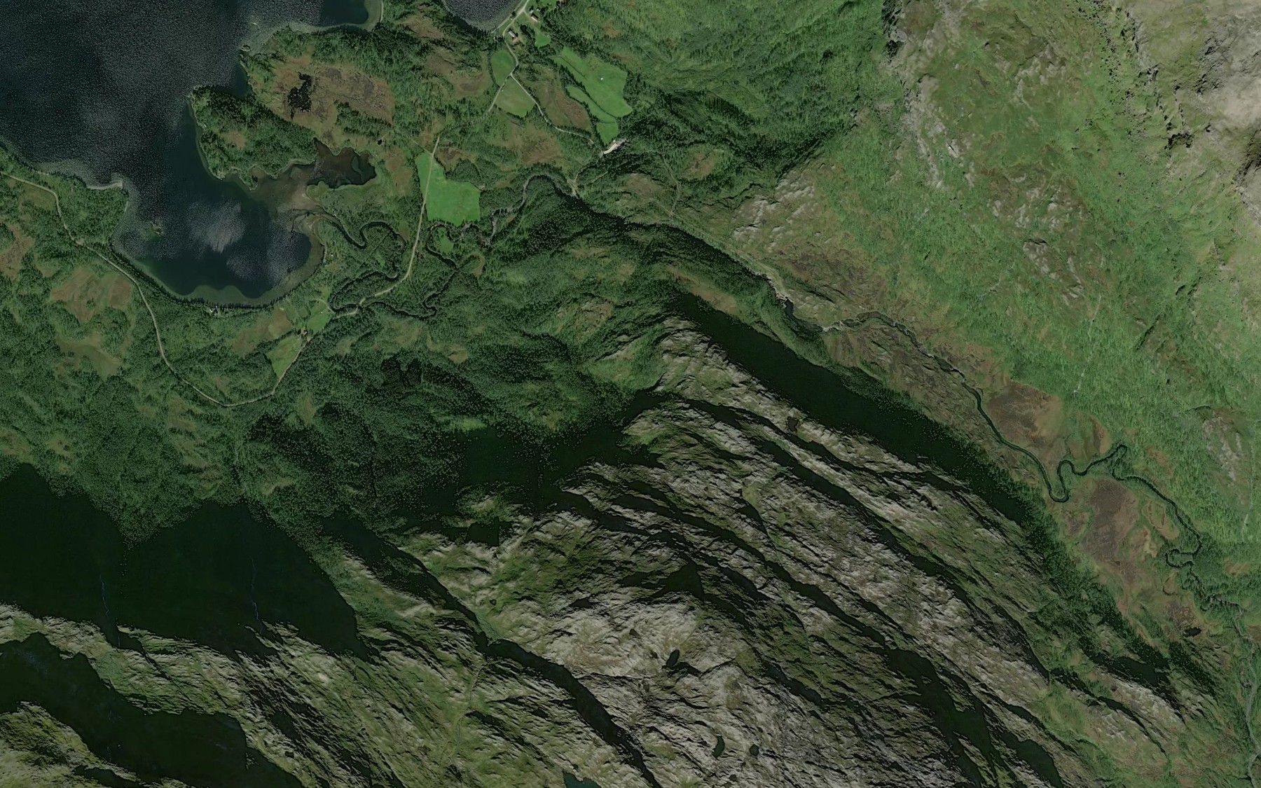 Satellite map of the Lahollelva