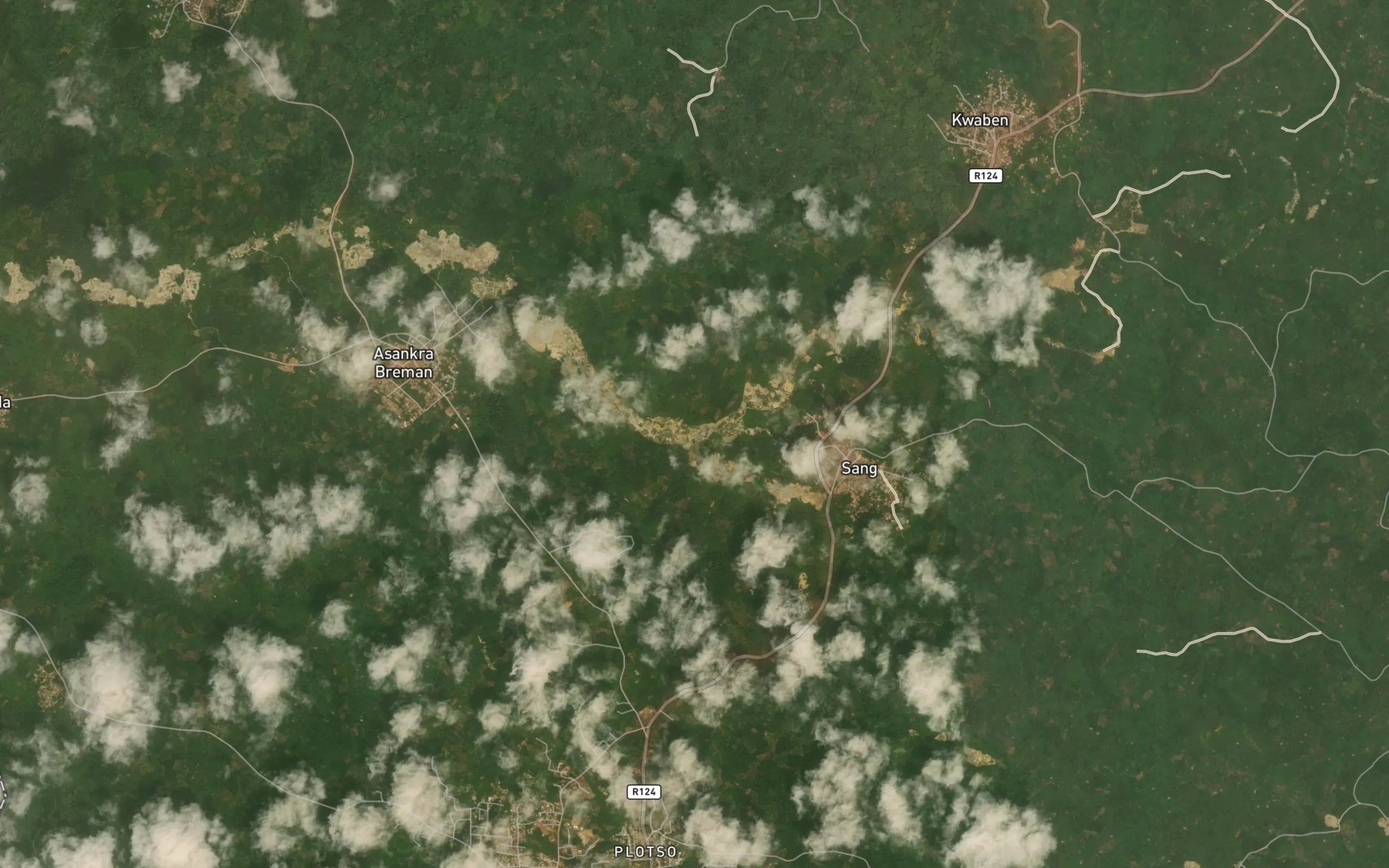 Satellite map of the Supang