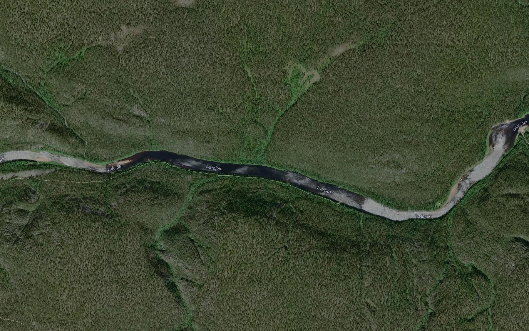 Satellite map of the Keinovaaranoja