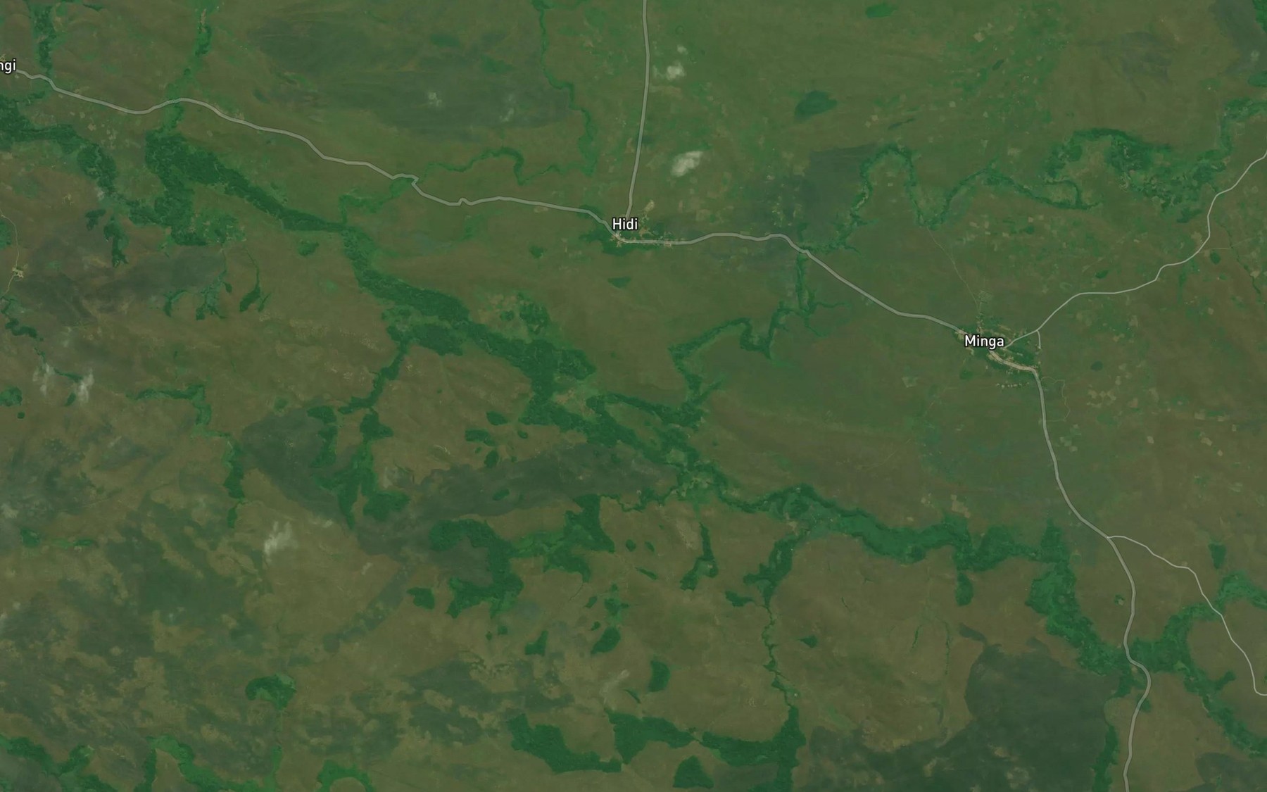 Satellite map of the Loumeni