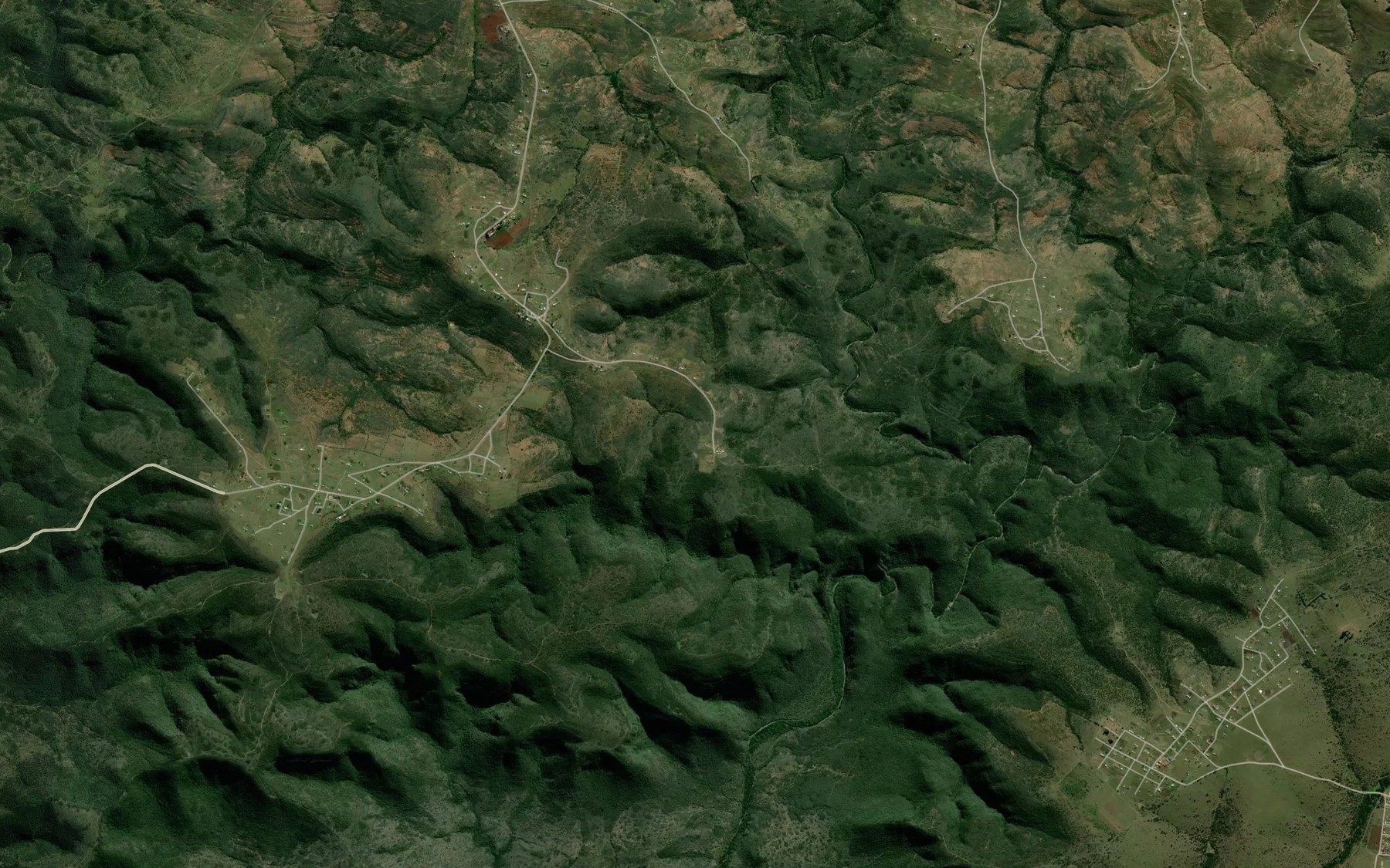 Satellite map of the Somersetkloof