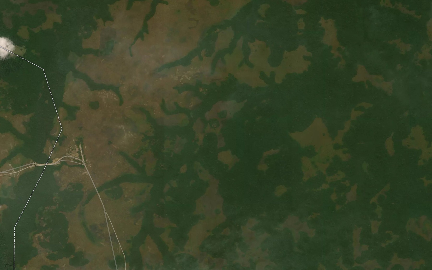 Satellite map of the Gougo