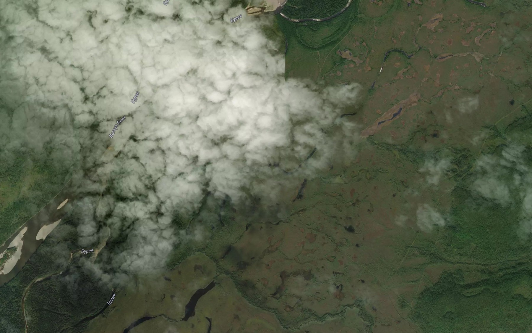 Satellite map of the Ozero Sapyyalakh