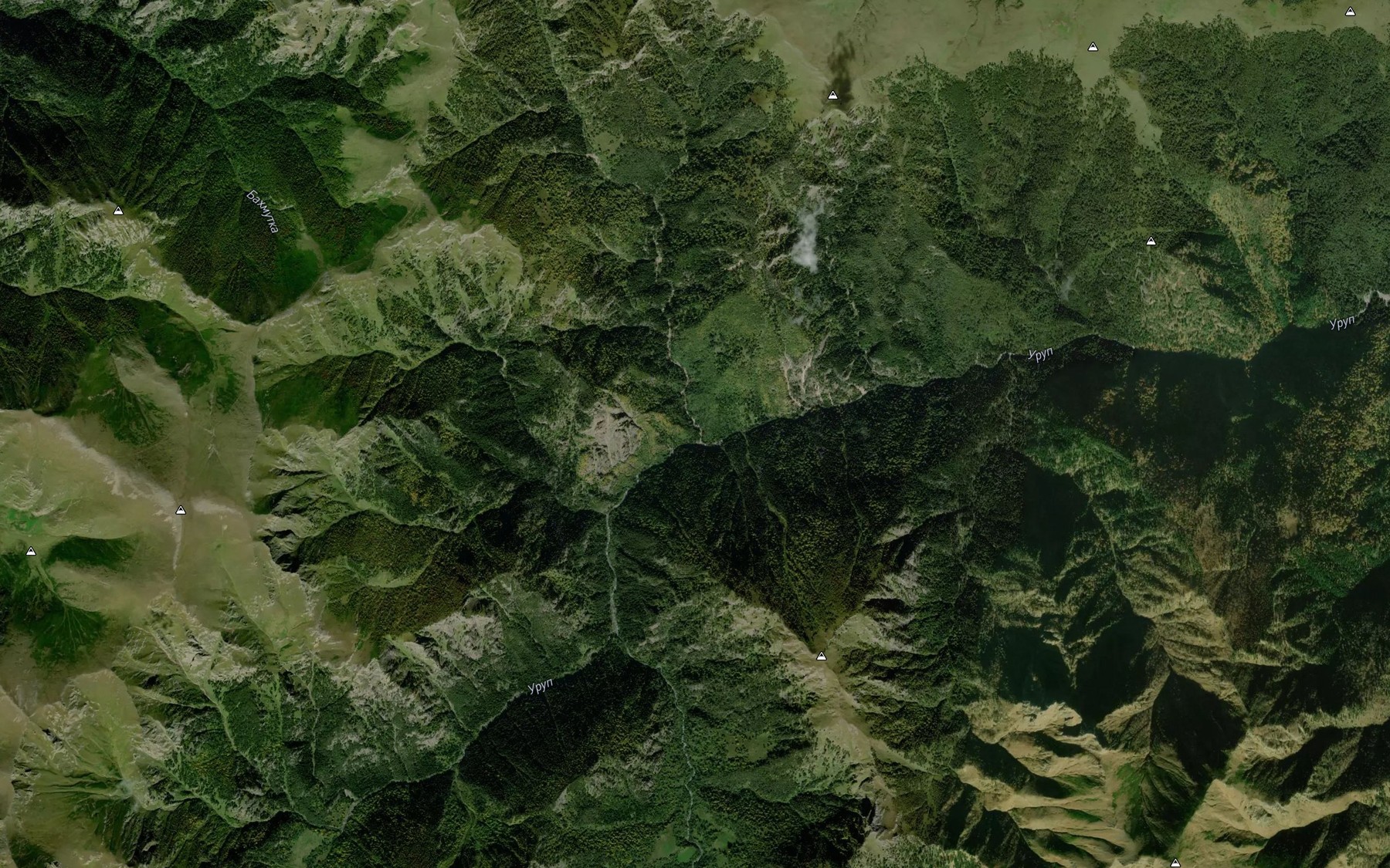 Satellite map of the Seukkolennaya
