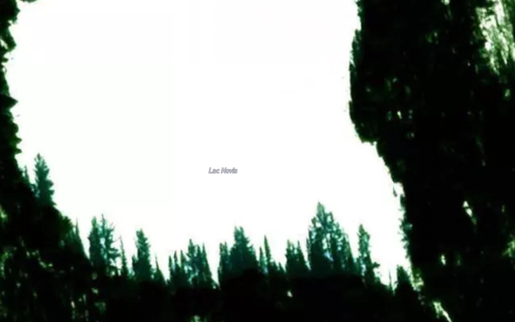 Satellite map of the Lac Novis
