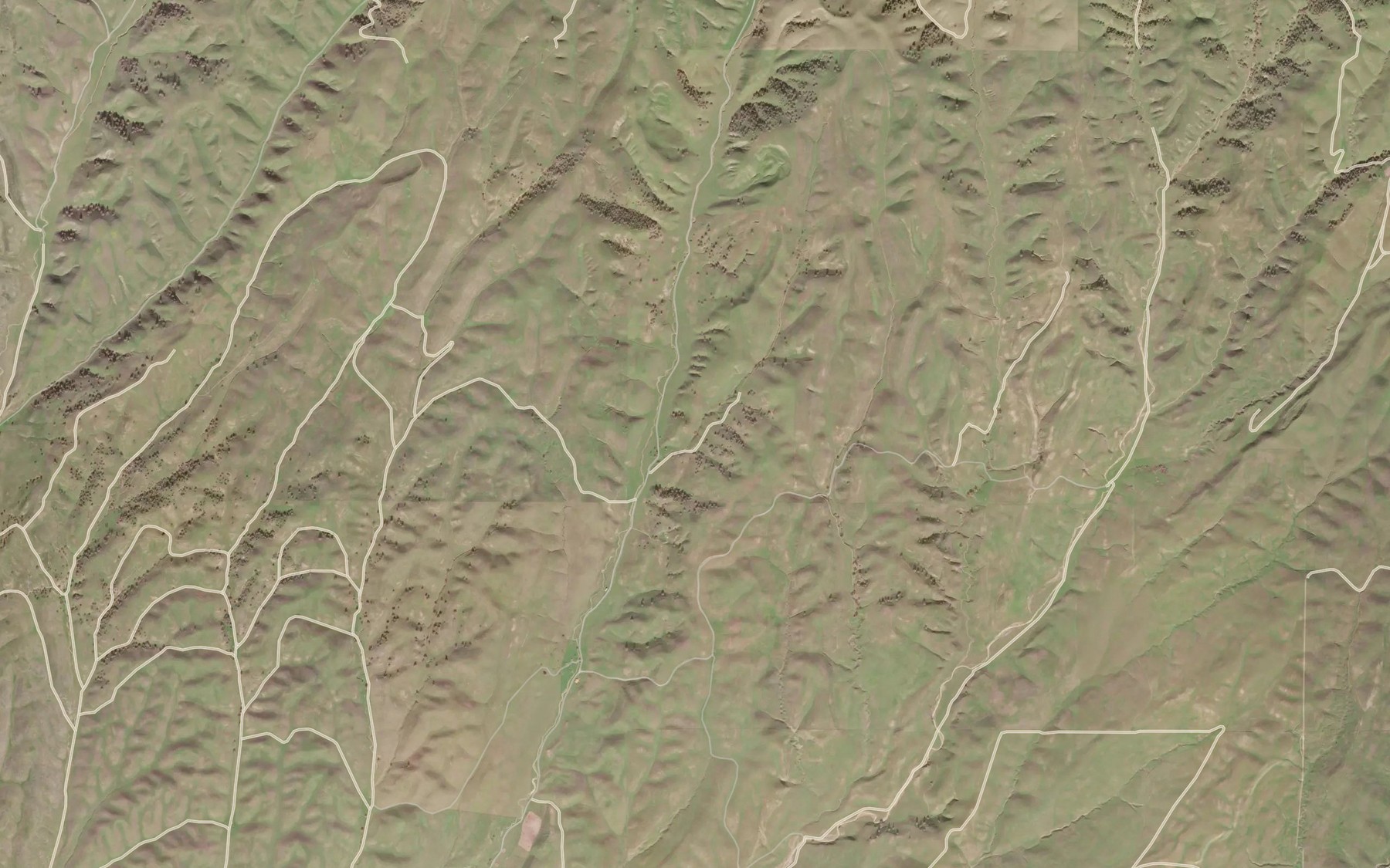 Satellite map of the Morgenson Springs