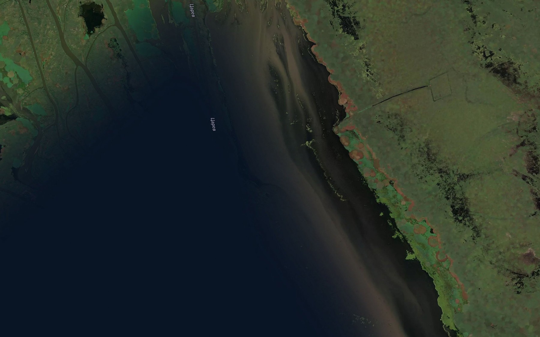 Satellite map of the Protoka Kamenskaya Yama