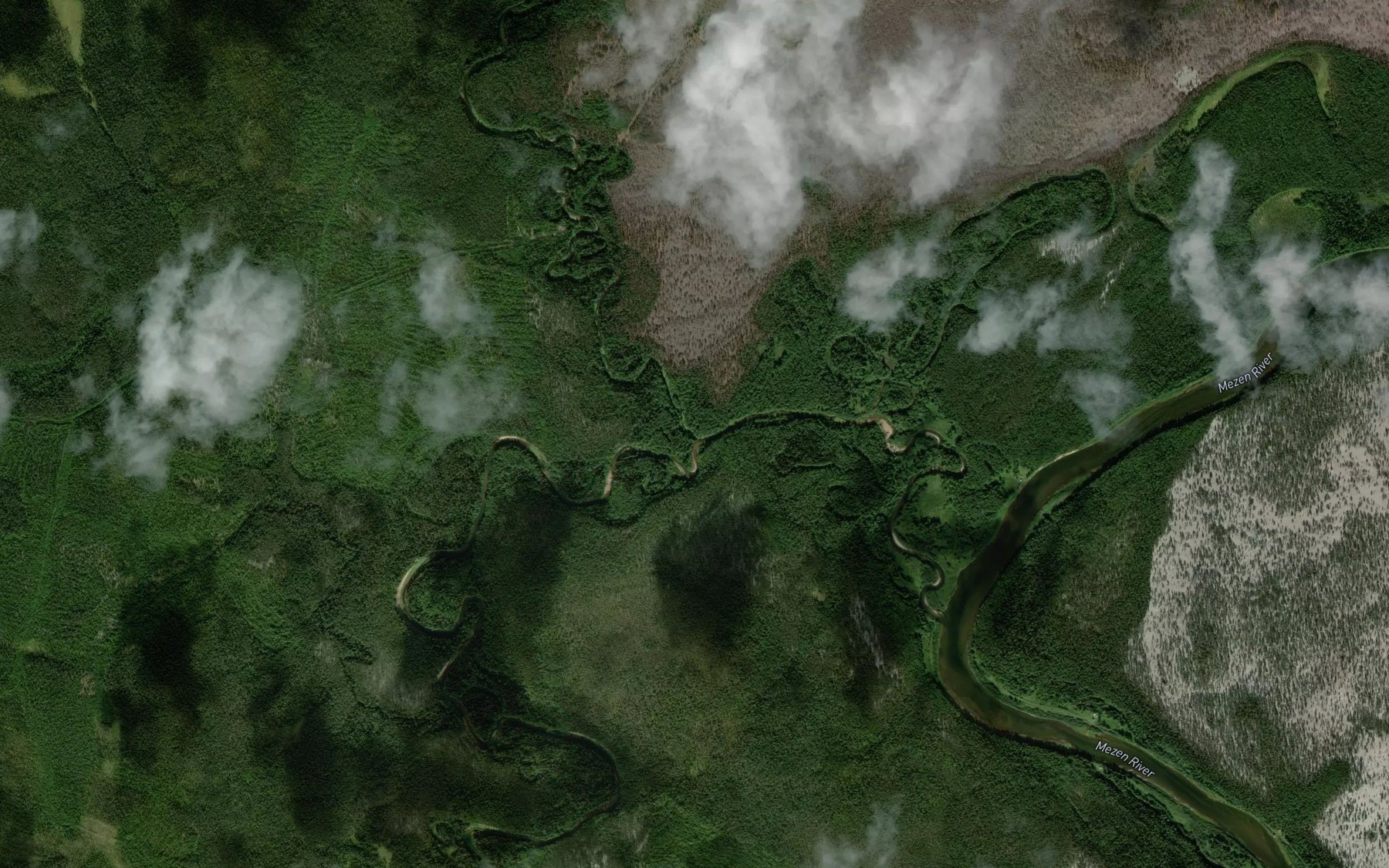 Satellite map of the Koskomys'