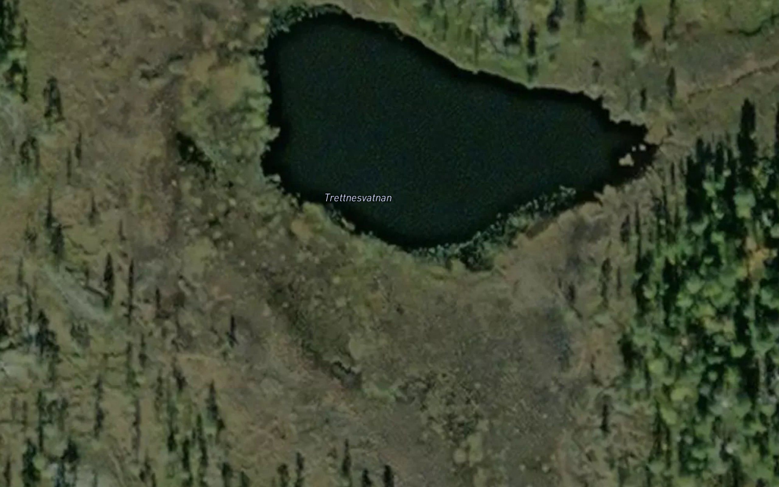 Trettnesvatnan