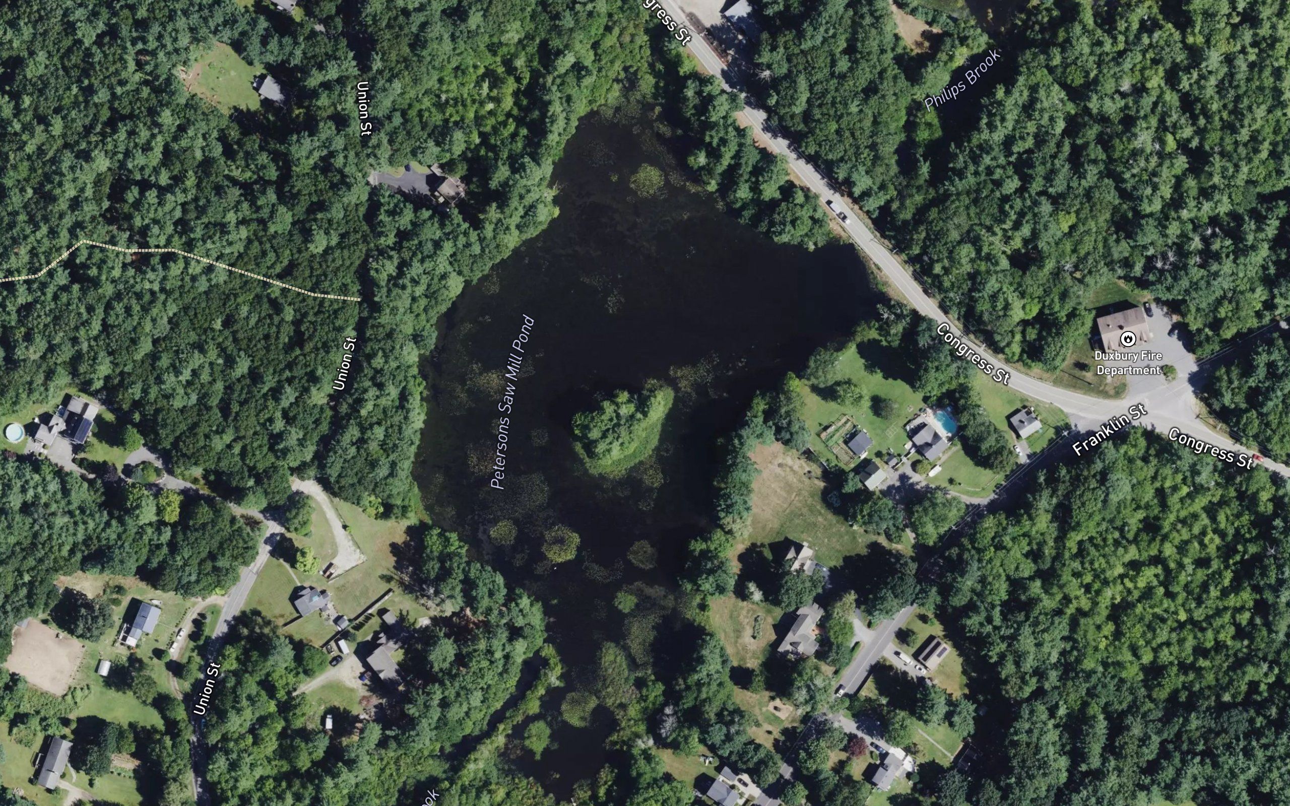 Petersons Saw Mill Pond