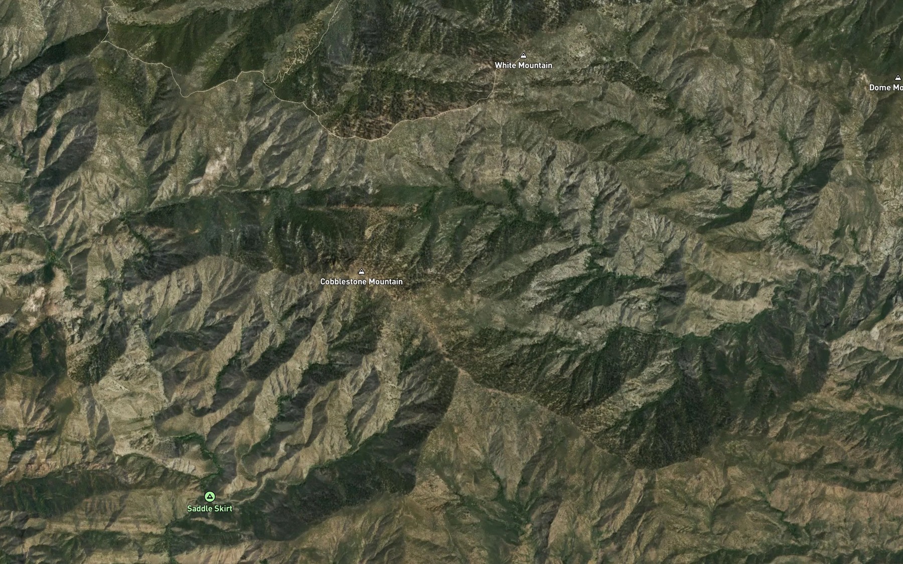 Satellite map of the Cobblestone Spring