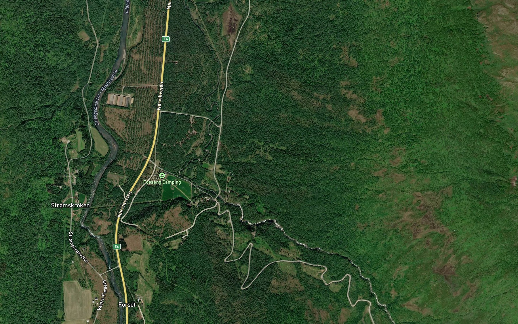 Satellite map of the Karlstadbekken