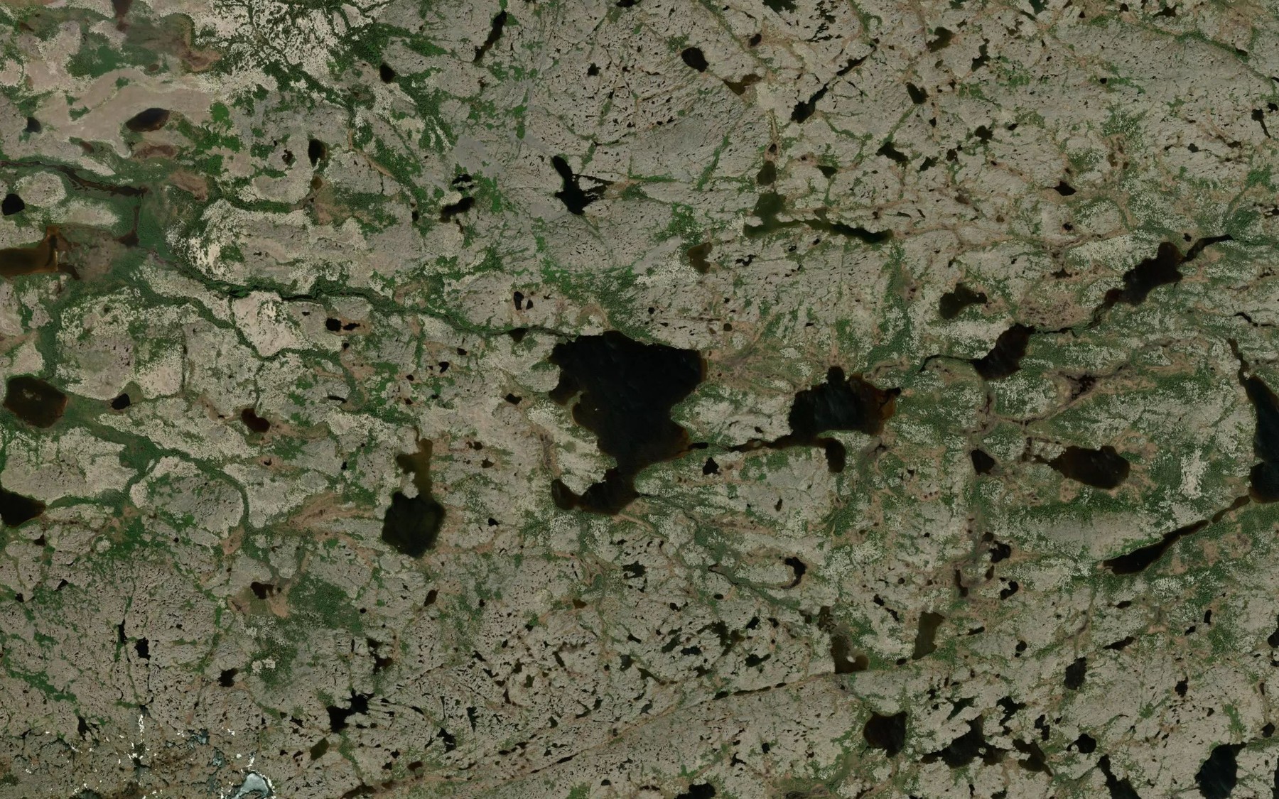 Satellite map of the Lac Kamikukiwasi