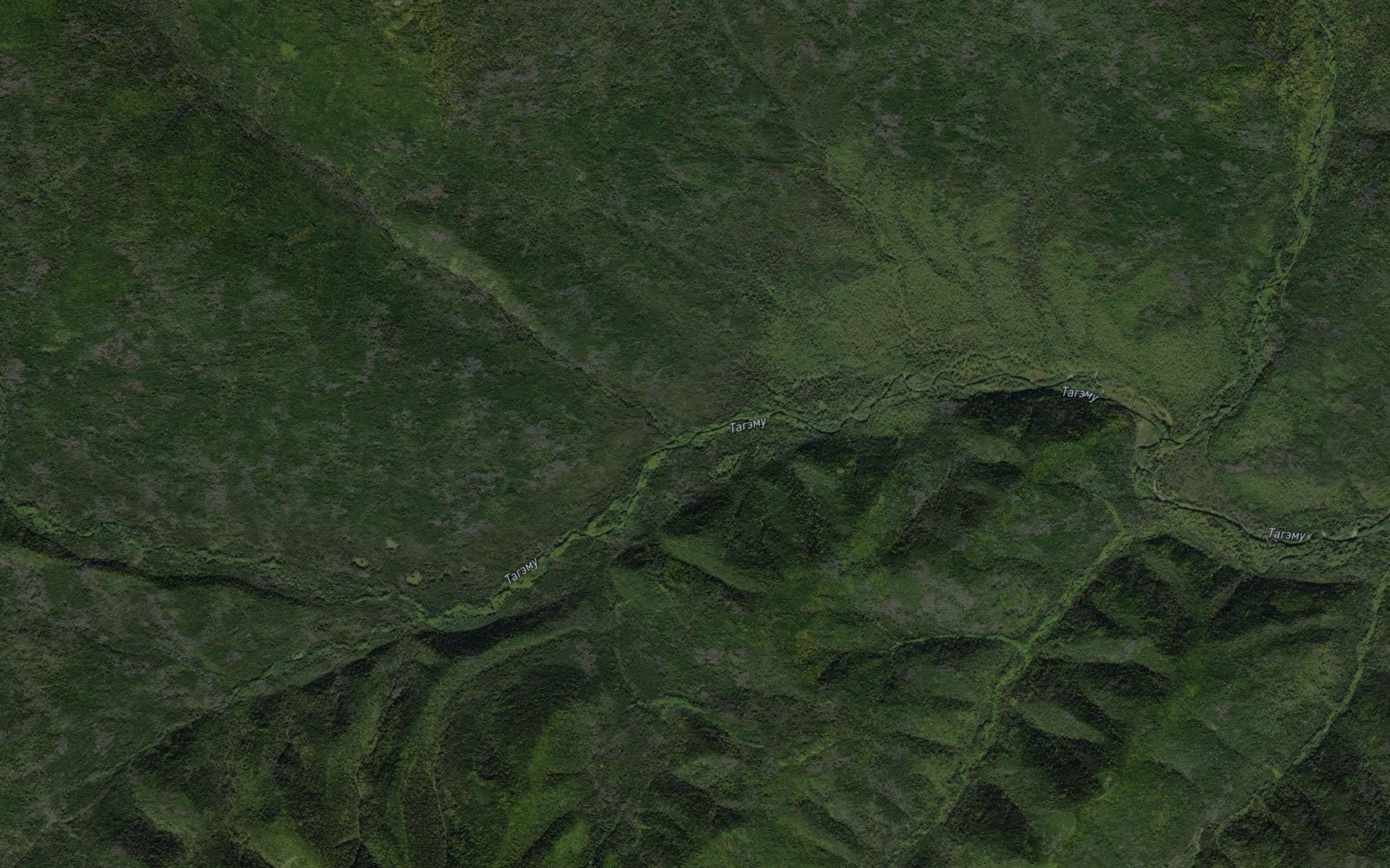Satellite map of the Anval'