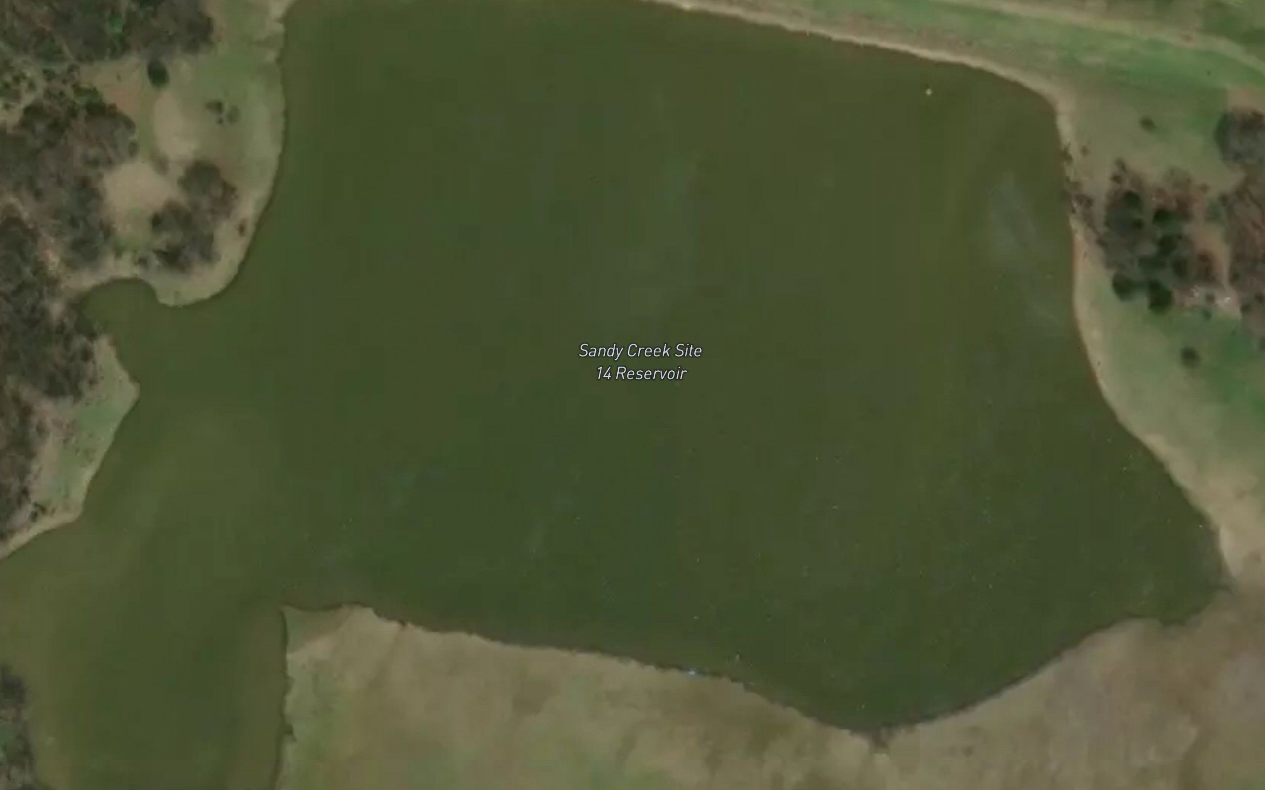 Sandy Creek Site 14 Reservoir