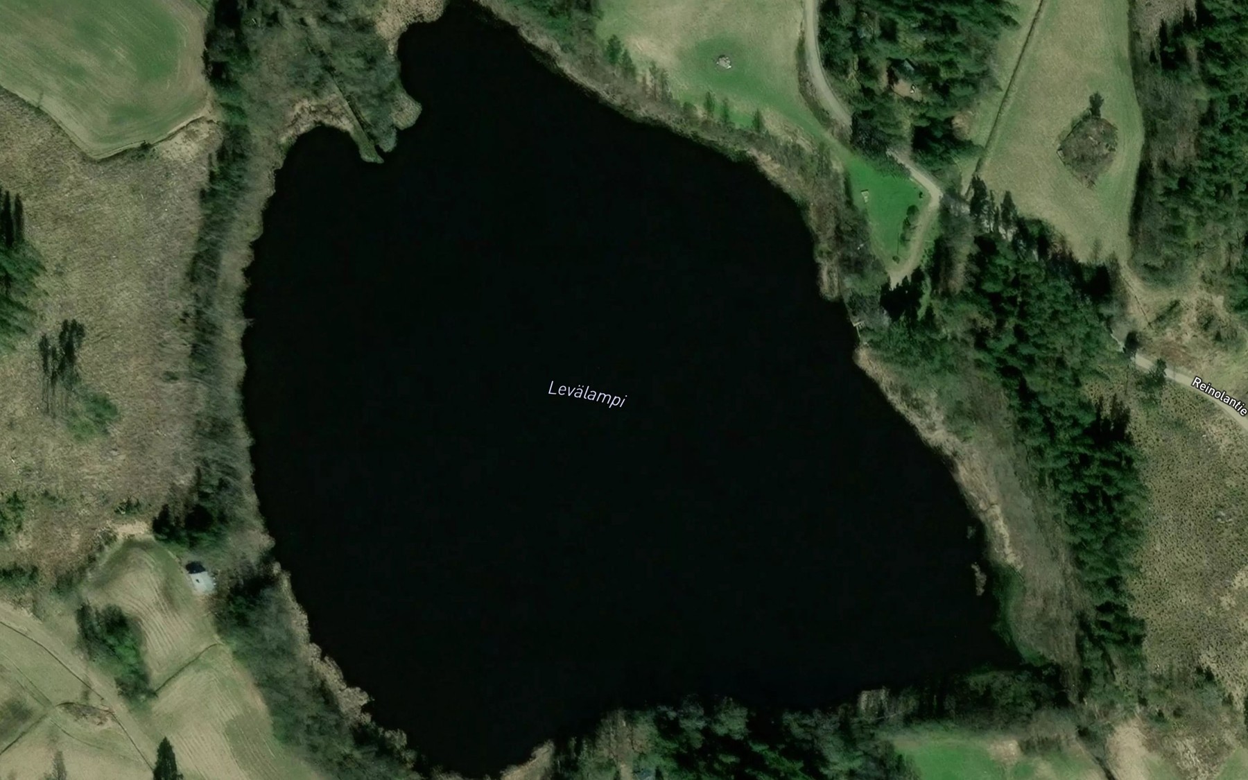 Satellite map of the Levalampi
