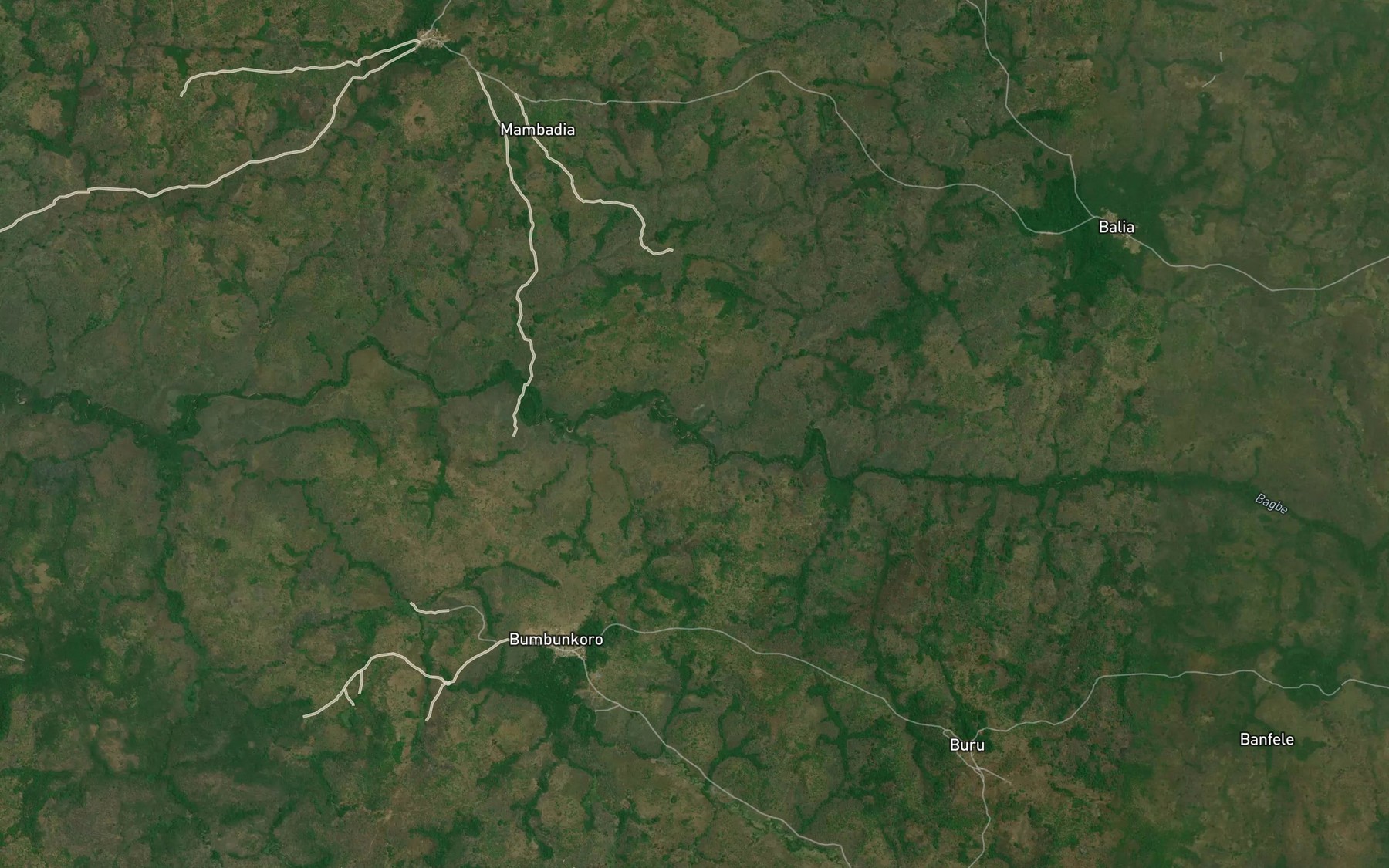 Satellite map of the Keko