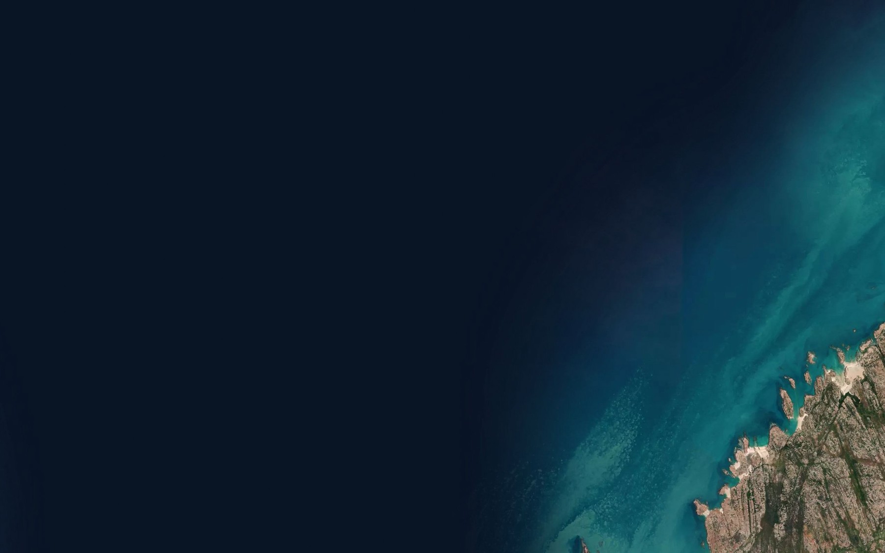 Satellite map of the Fly Shoal