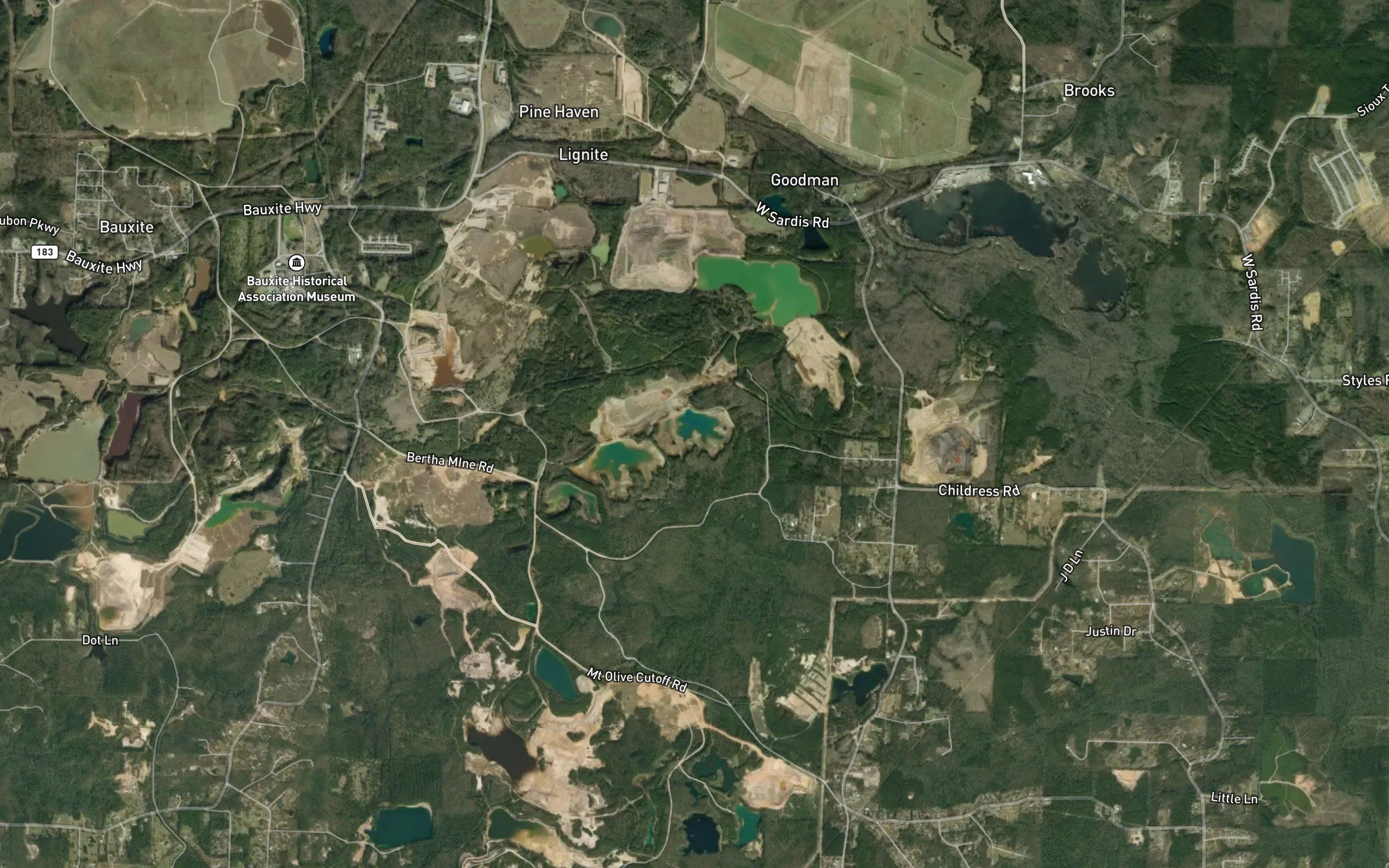 Old Brown Mud Lakes