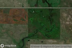 Satellite map of the Stony Creek