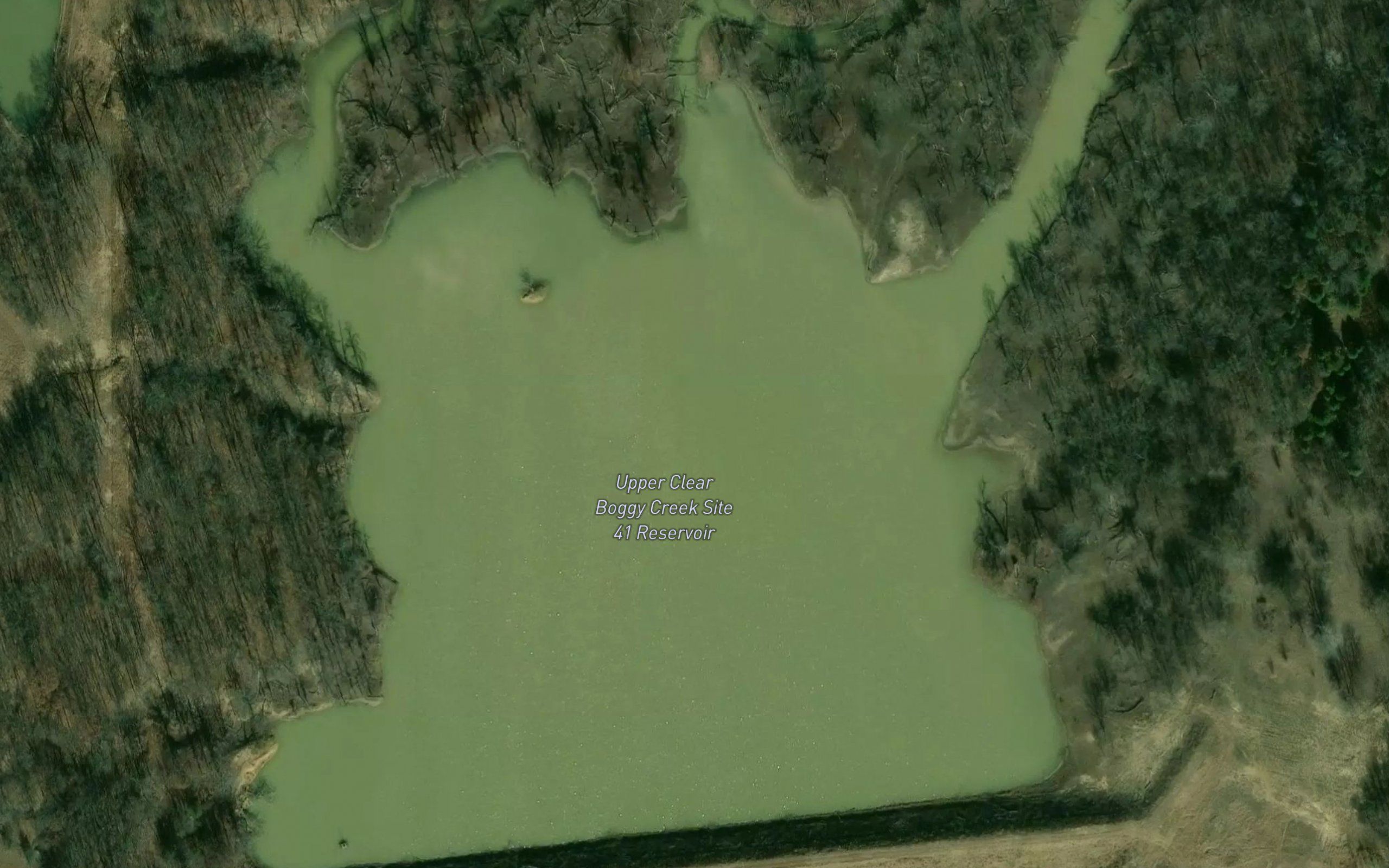 Upper Clear Boggy Creek Site 41 Reservoir