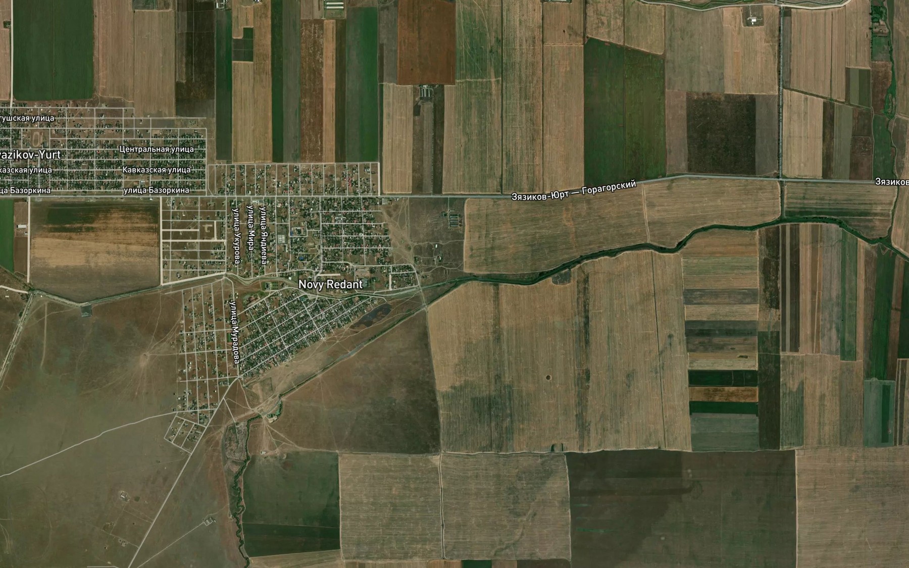 Satellite map of the Achaluk