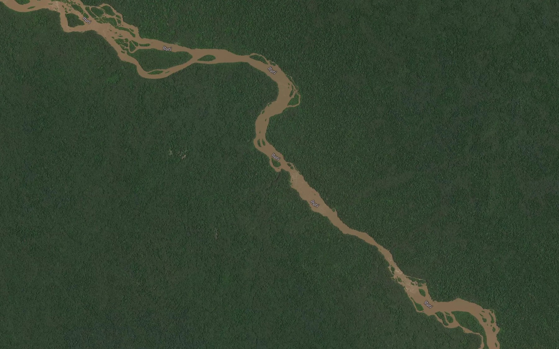 Satellite map of the Indibiri