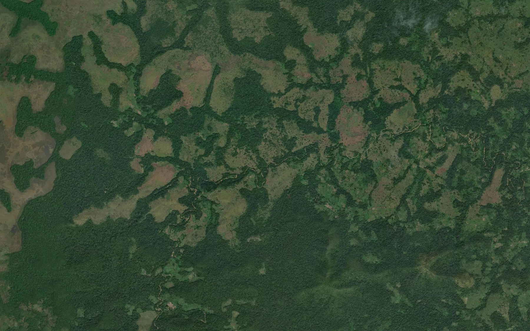 Satellite map of the Boboro