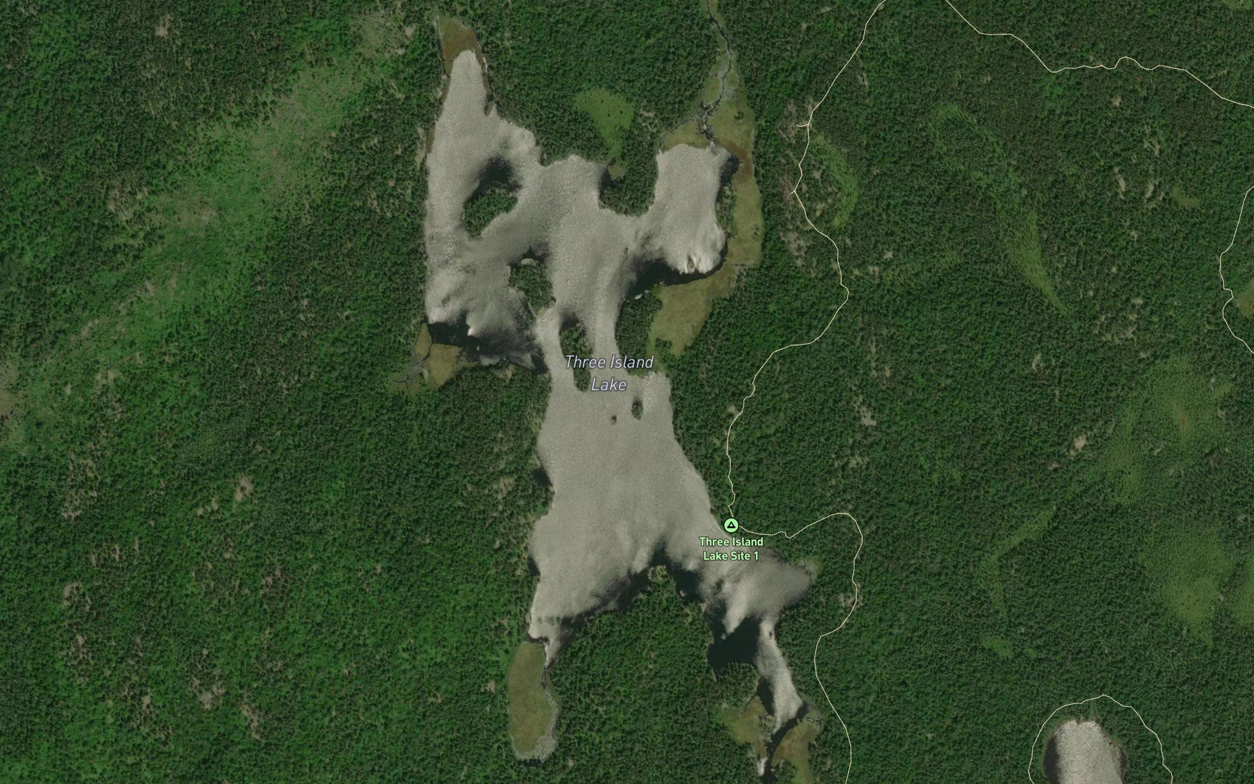 Three Island Lake