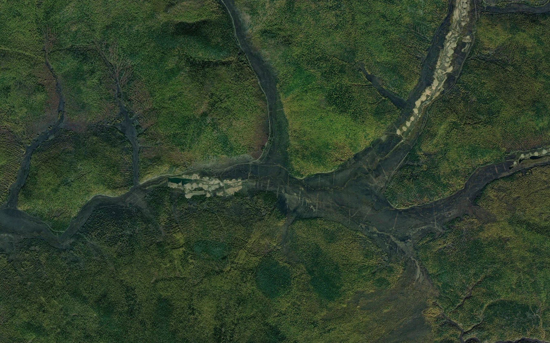 Satellite map of the Khurgota