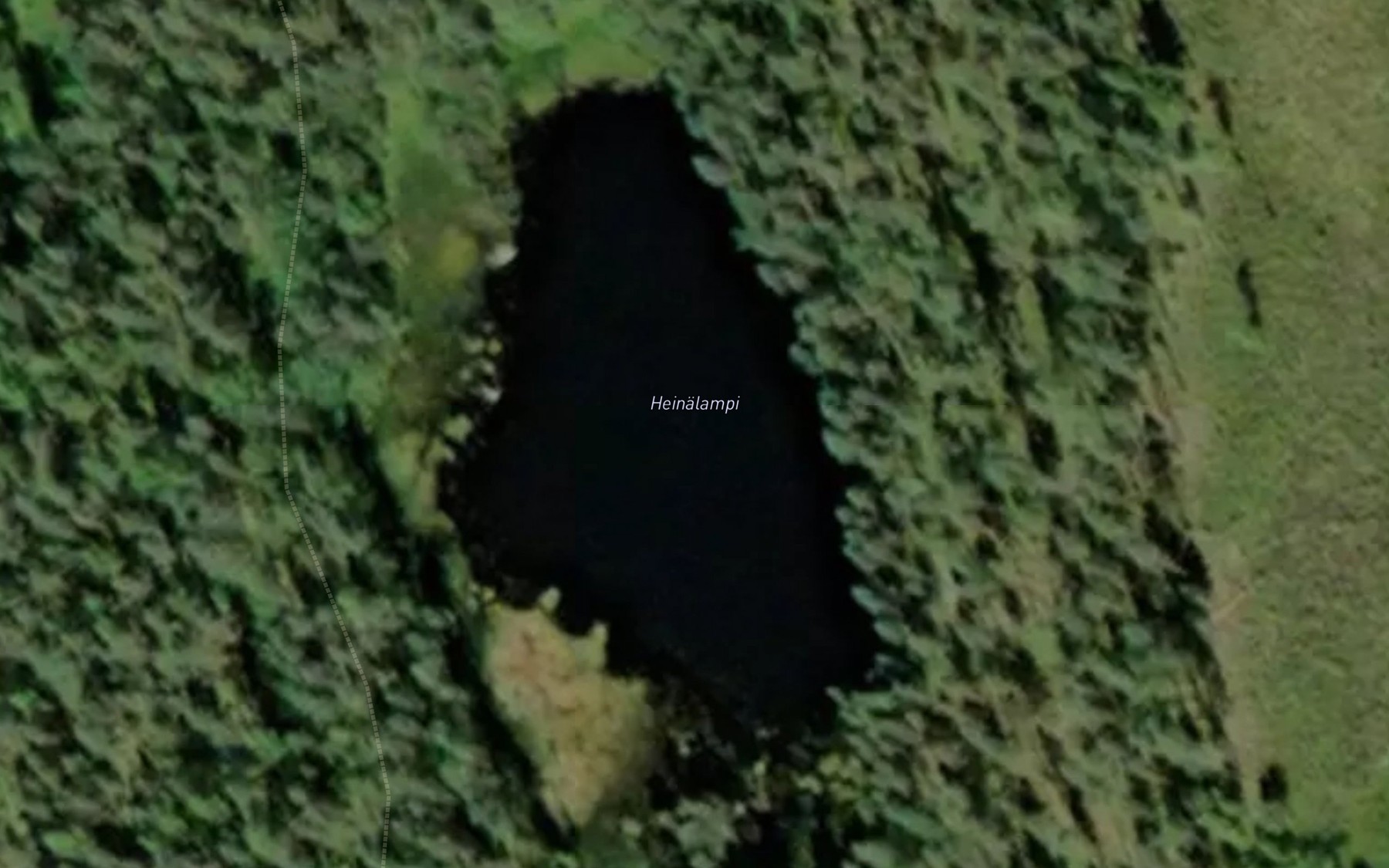 Satellite map of the Heinalampi