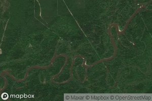 Satellite map of the Tom Bayou