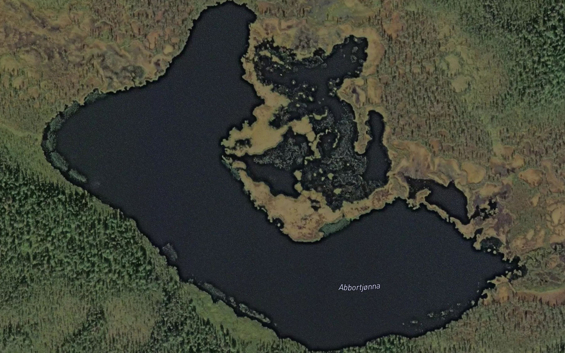 Satellite map of the Abbortjonna