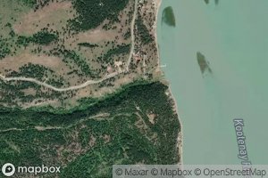 Satellite map of the Chipka Creek
