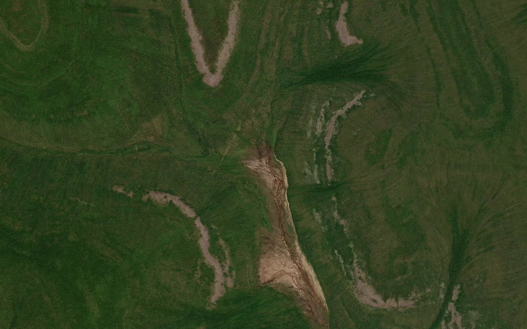 Satellite map of the Verkhniy Bolodzhokh