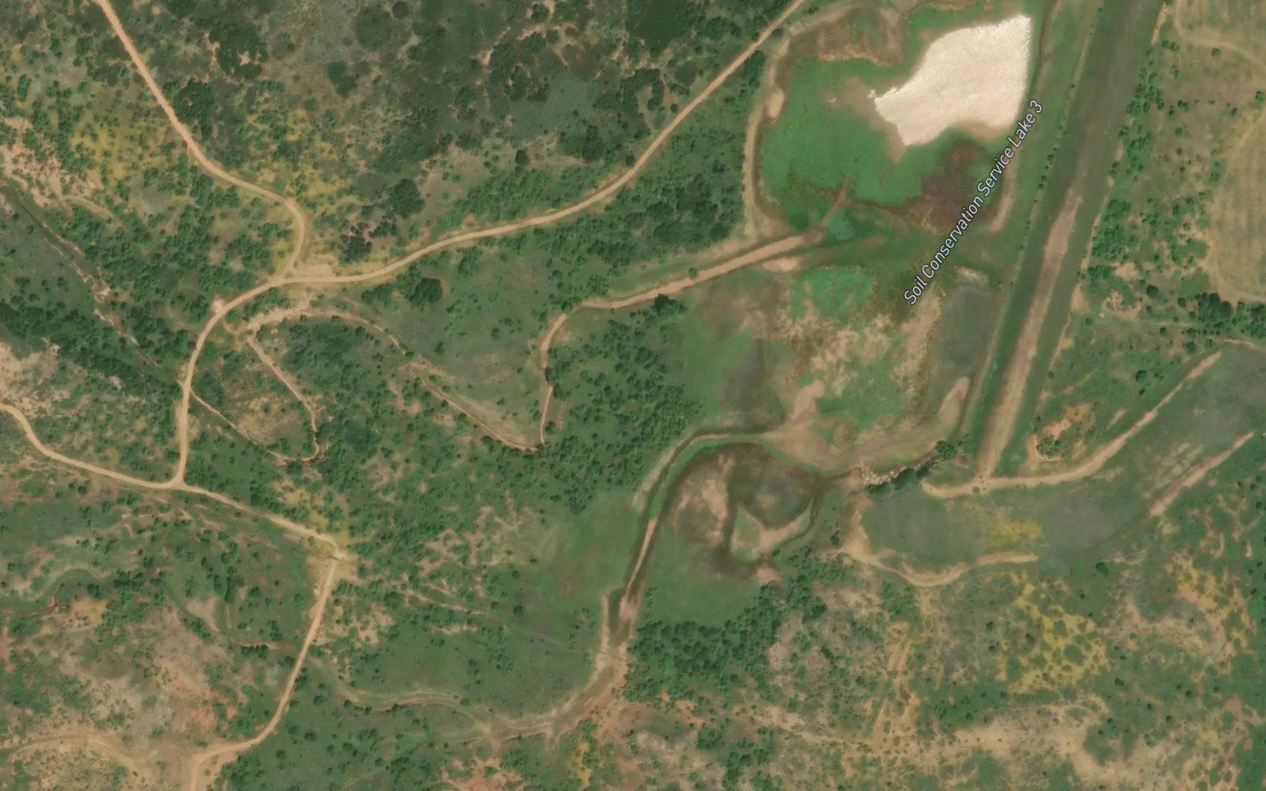 Soil Conservation Service Site 3 Reservoir