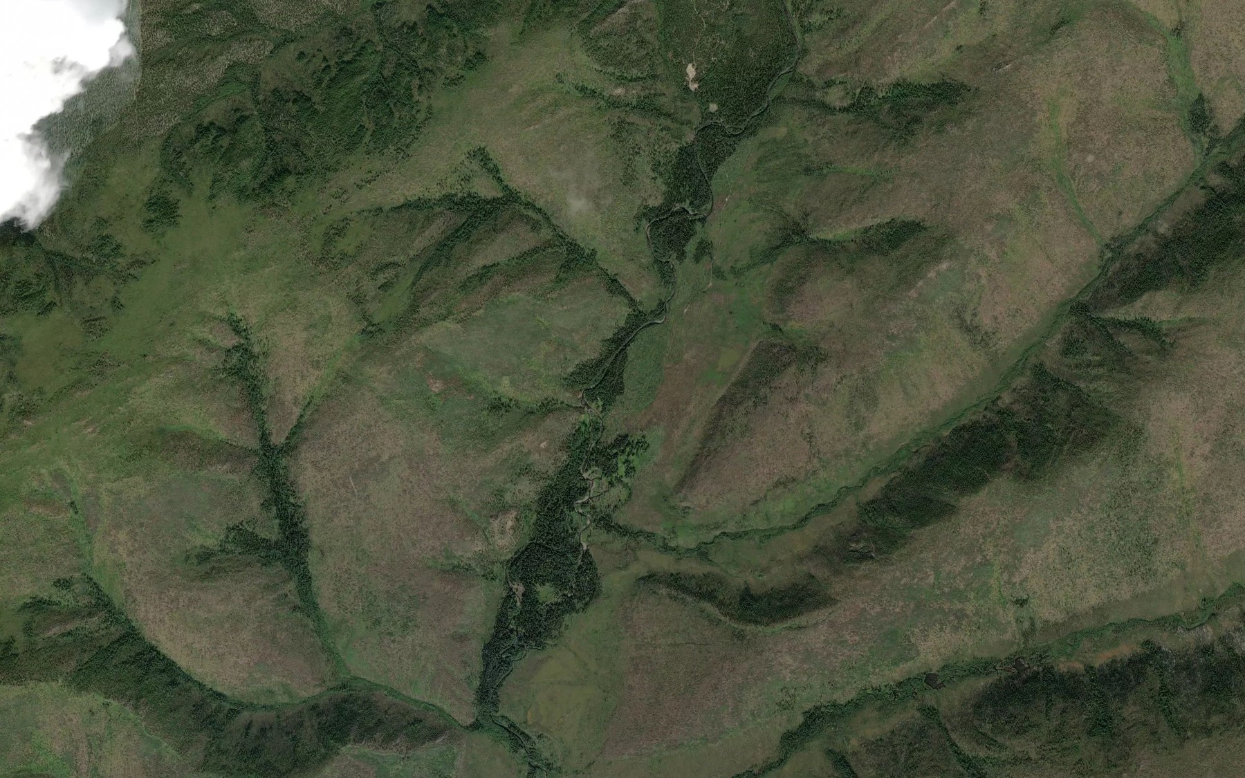 Satellite map of the Hutlinana Hot Spring