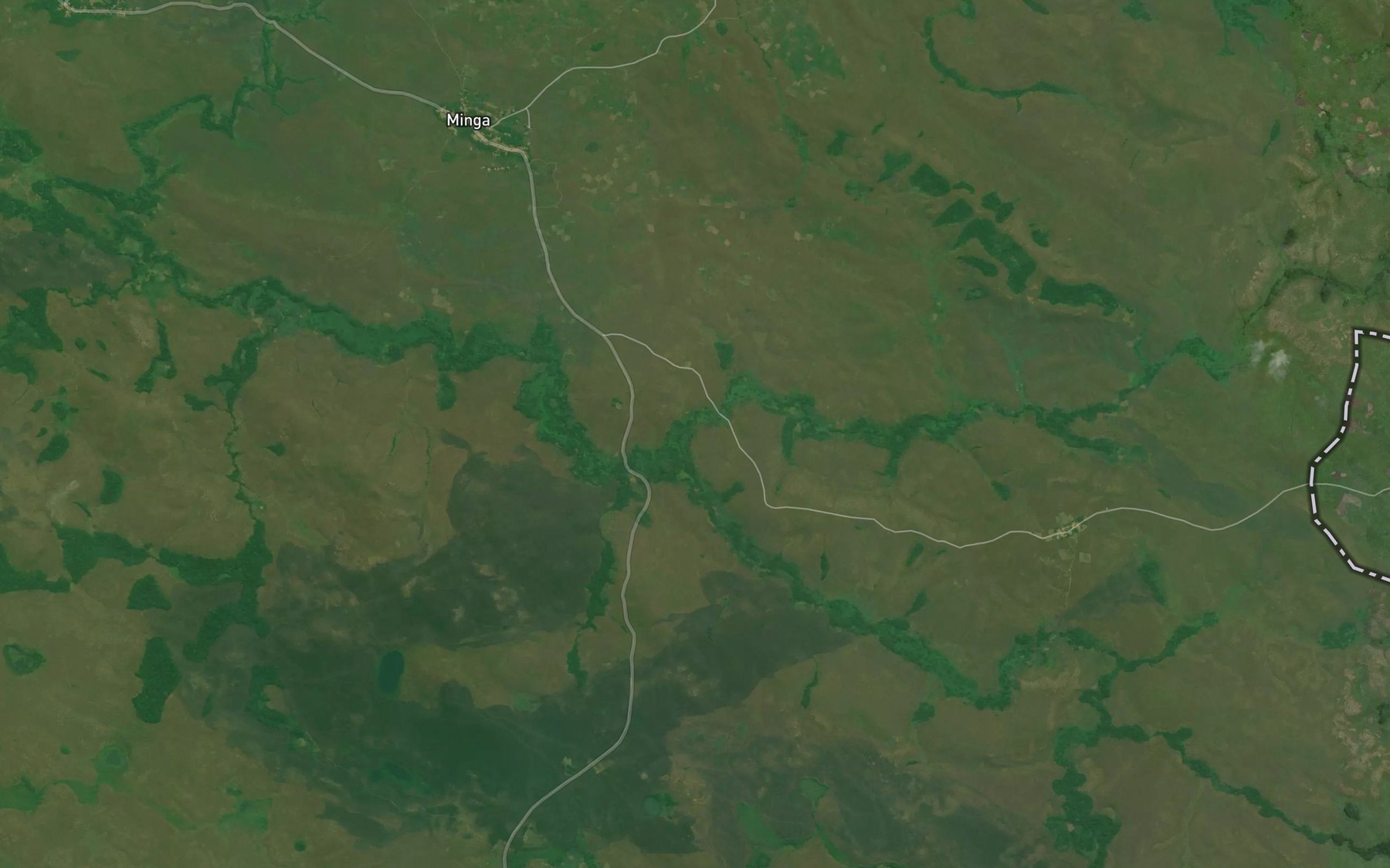 Satellite map of the Mbousi