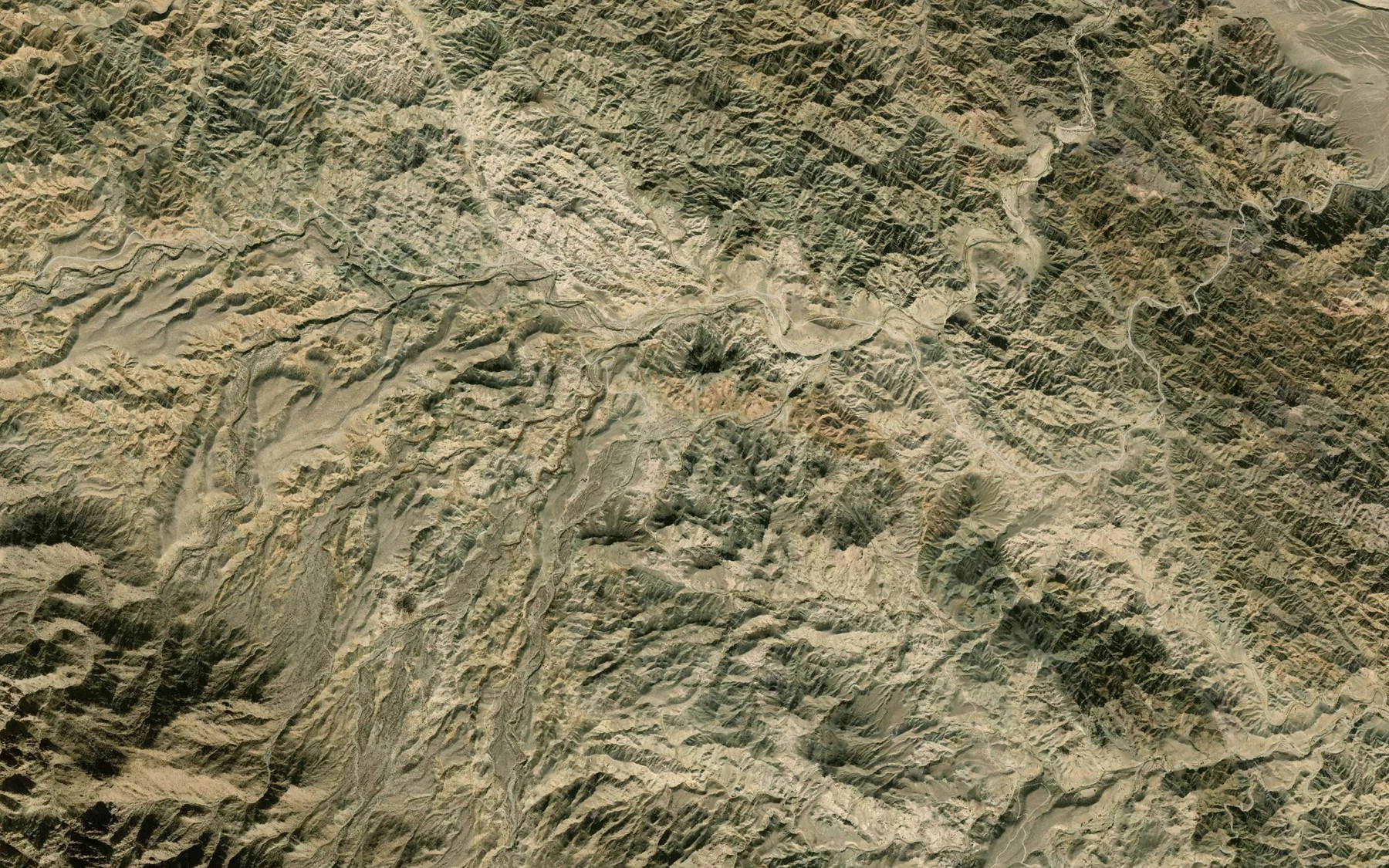 Satellite map of the Rudkhaneh-ye Mowlavi