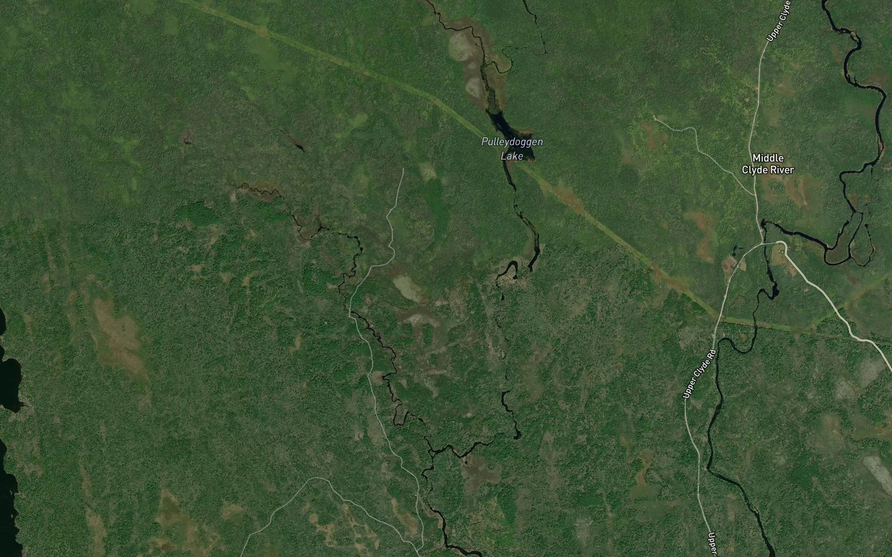 Satellite map of the The Horserace