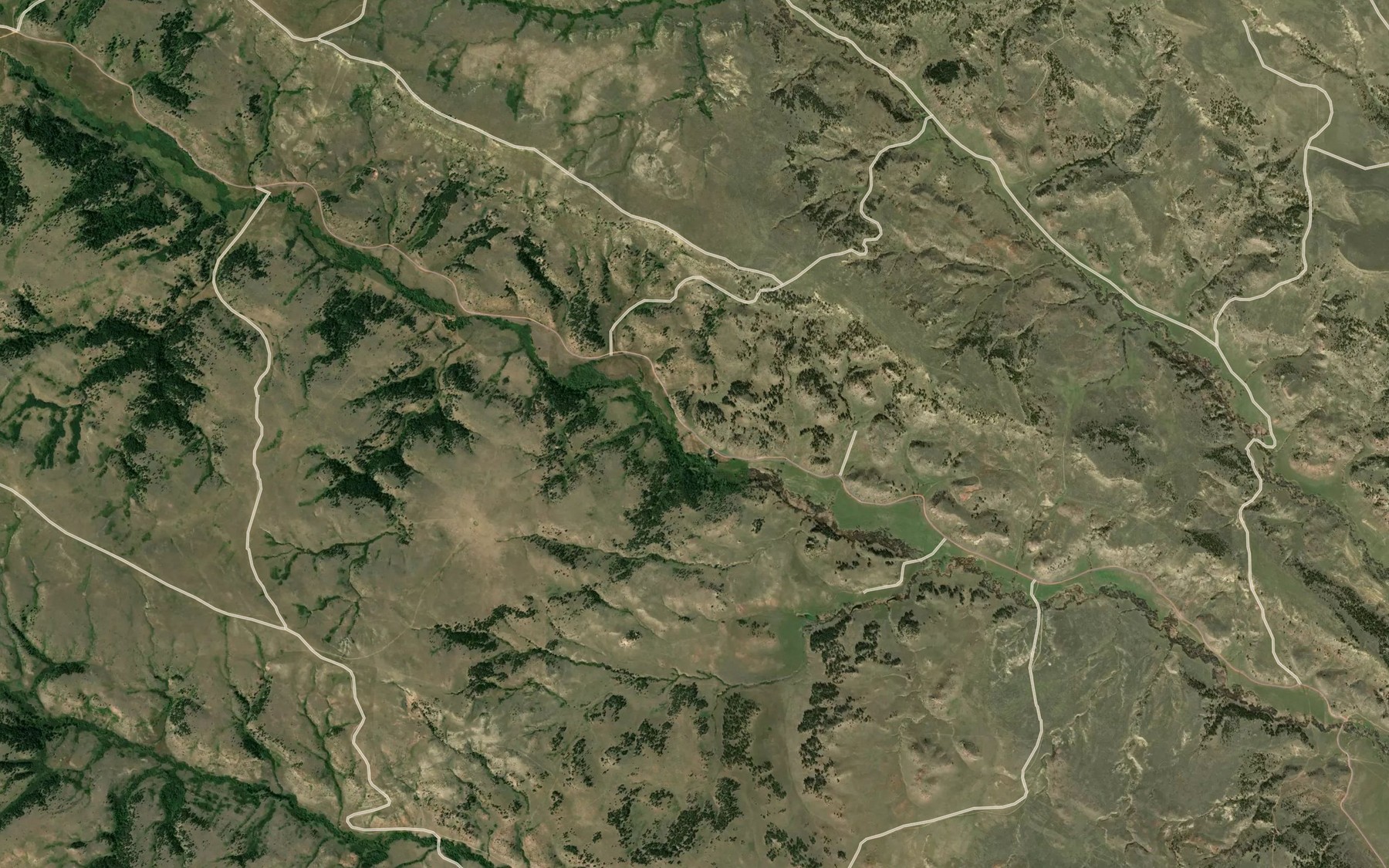 Satellite map of the 09S38E22CBB_01 Spring