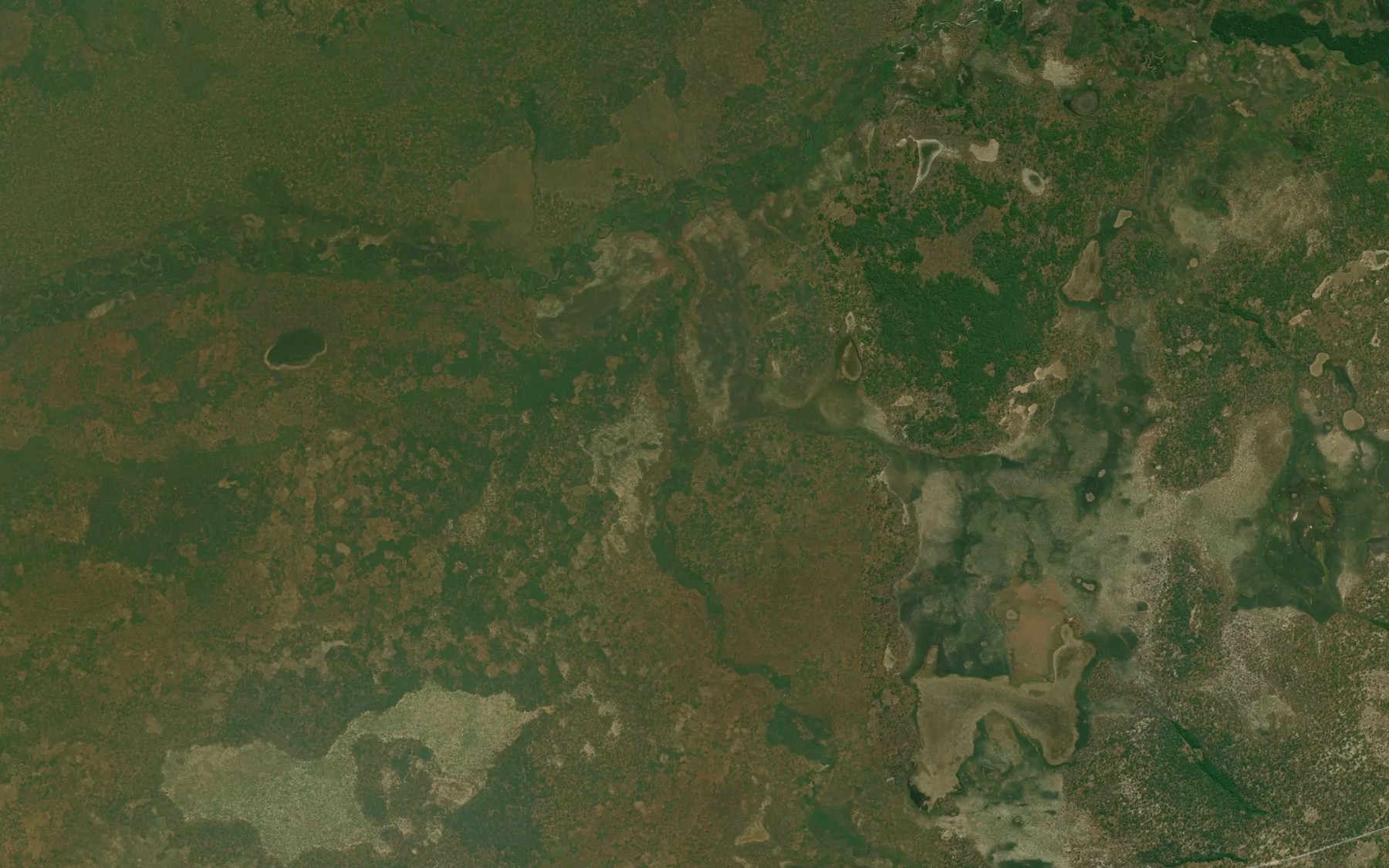 Satellite map of the Lukokwa