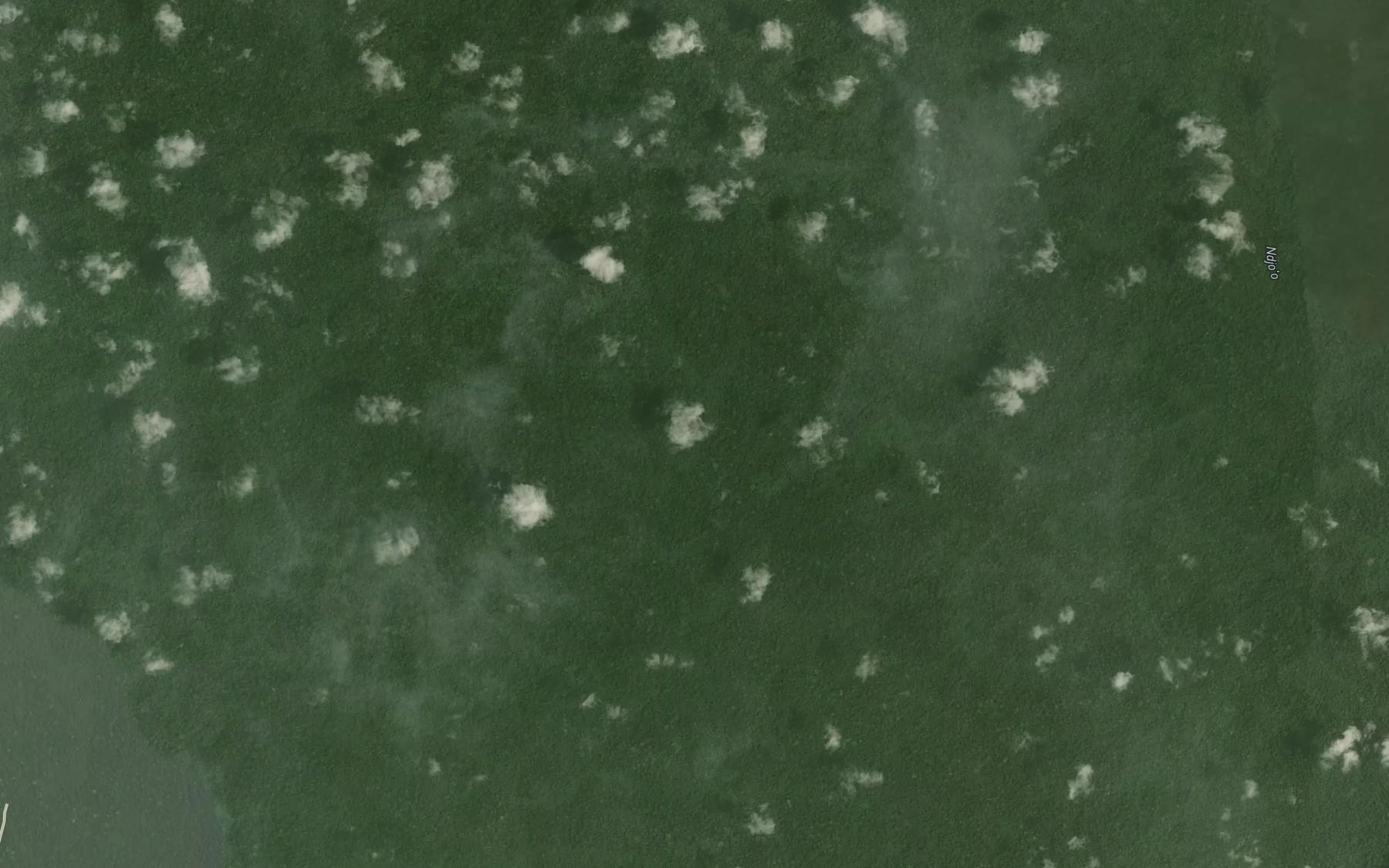Satellite map of the Otong Ntem