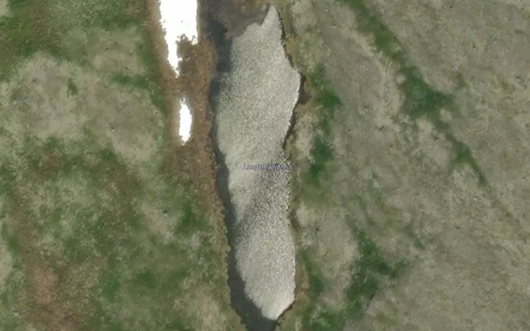 Satellite map of the Langsmaltjorna