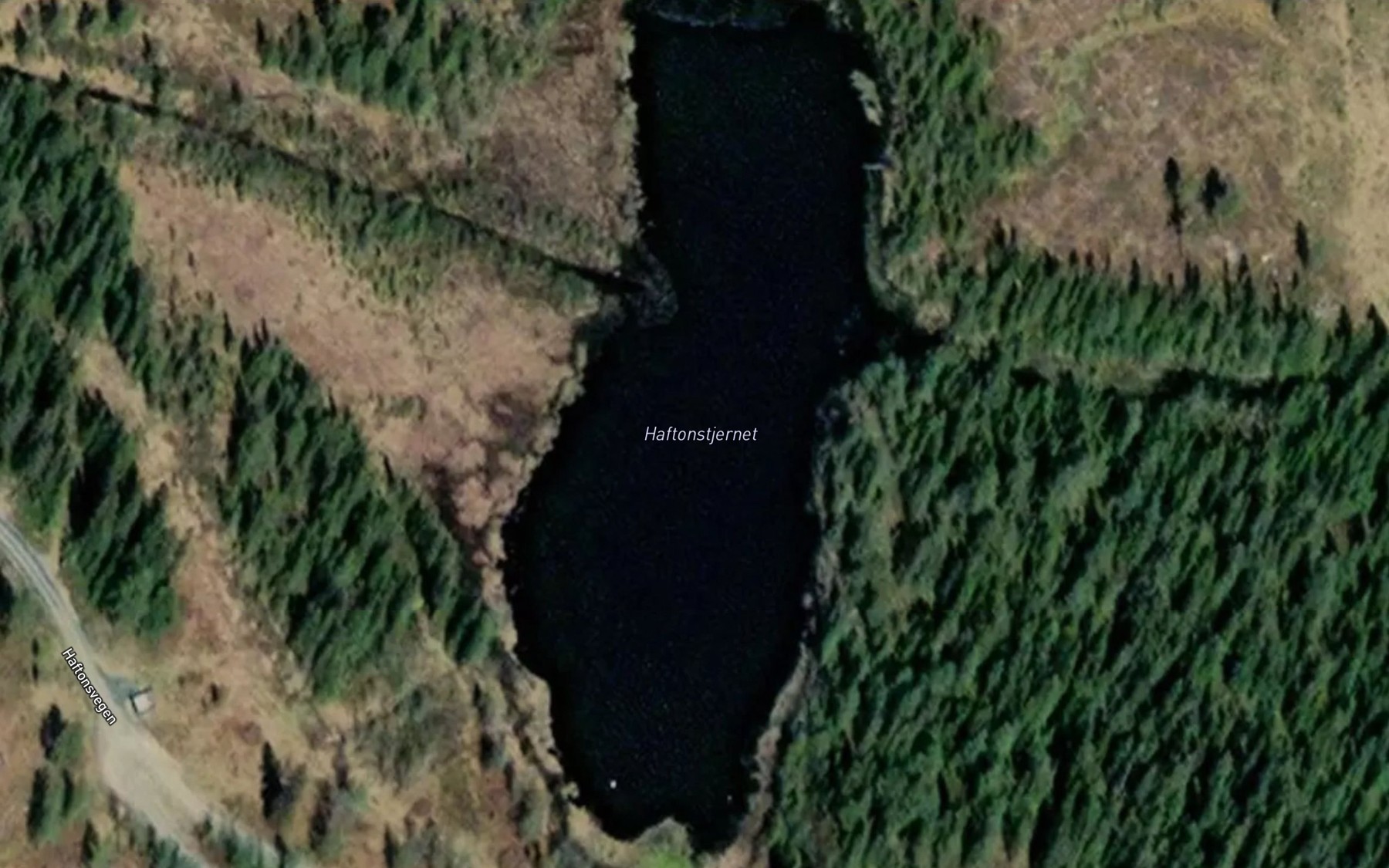 Satellite map of the Haftonstjednet