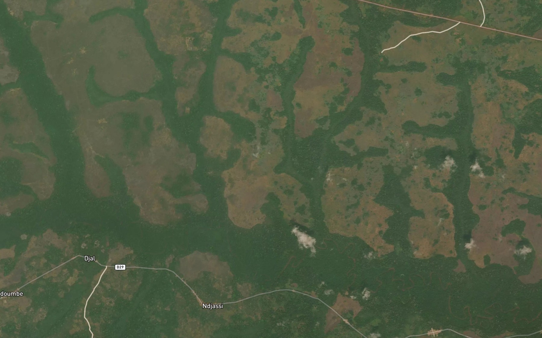 Satellite map of the Sambi