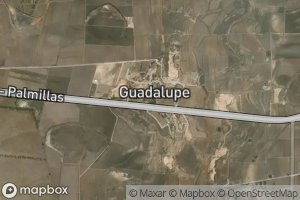 Satellite map of the Guadalupe