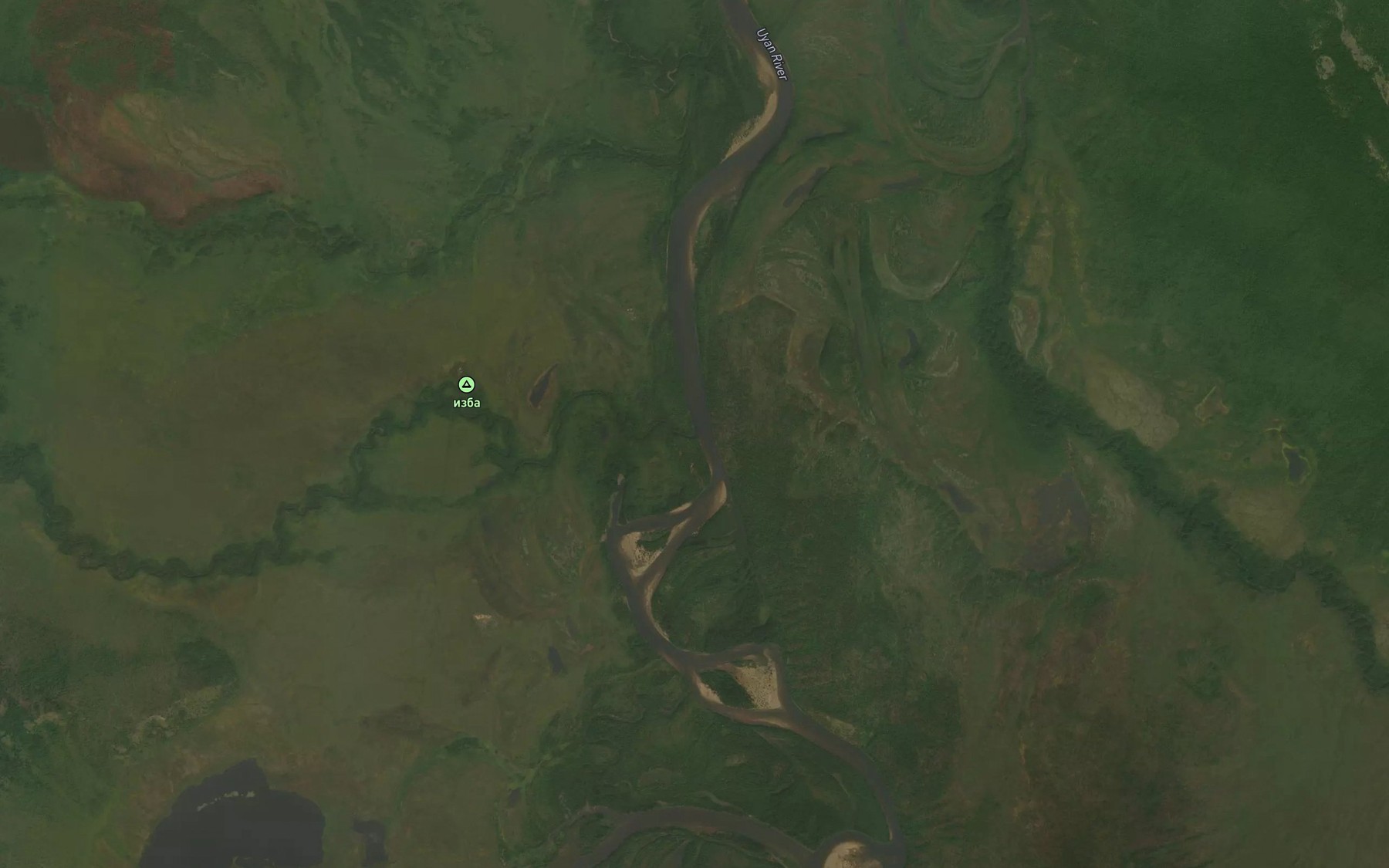 Satellite map of the Khotunnya