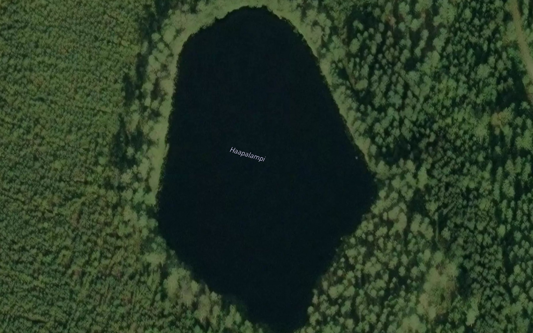 Satellite map of the Haapalampi